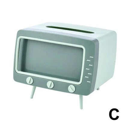 Nuovo organizer per fazzoletti con supporto per telefono