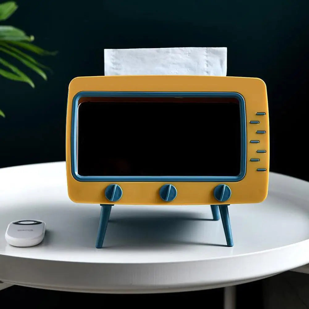 Nuovo organizer per fazzoletti con supporto per telefono