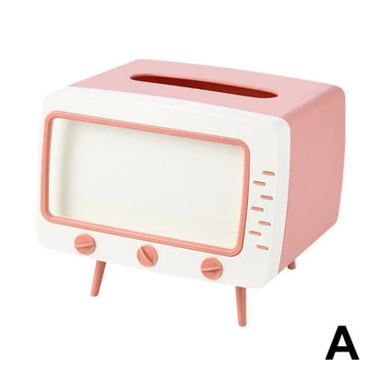 Nuovo organizer per fazzoletti con supporto per telefono