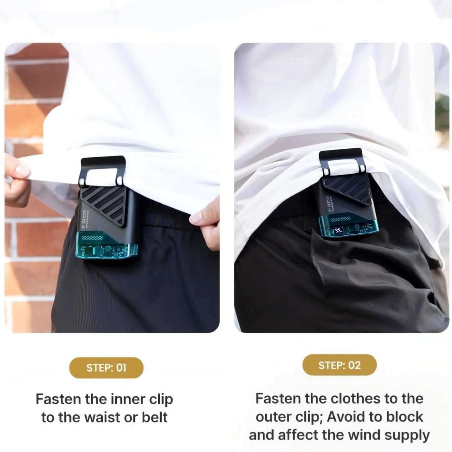 ORIN21: VENTILATORE DA CINTURA