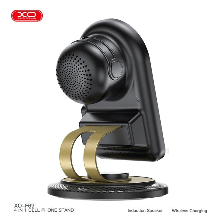 Orin21: XO 4 in 1 supporto telefono con altoparlante e carica wireless